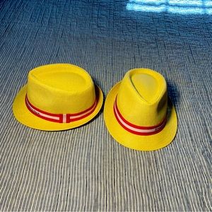 Maker’s Mark fedoras! Great for beach, pool parties!